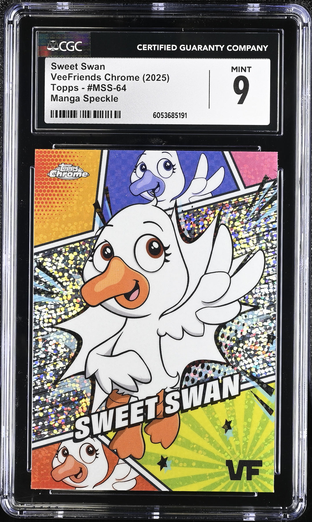 2025 VeeFriends Chrome #MSS-64 Sweet Swan CGC 9