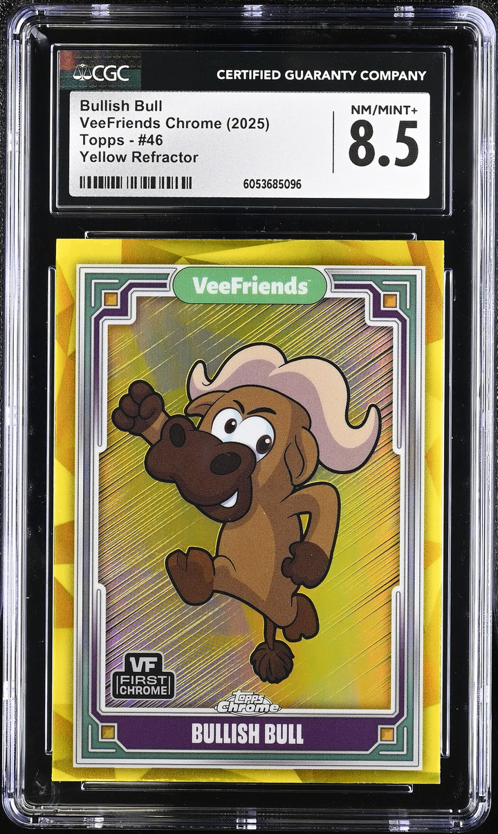 2025 VeeFriends Chrome #46 Bullish Bull CGC 8.5