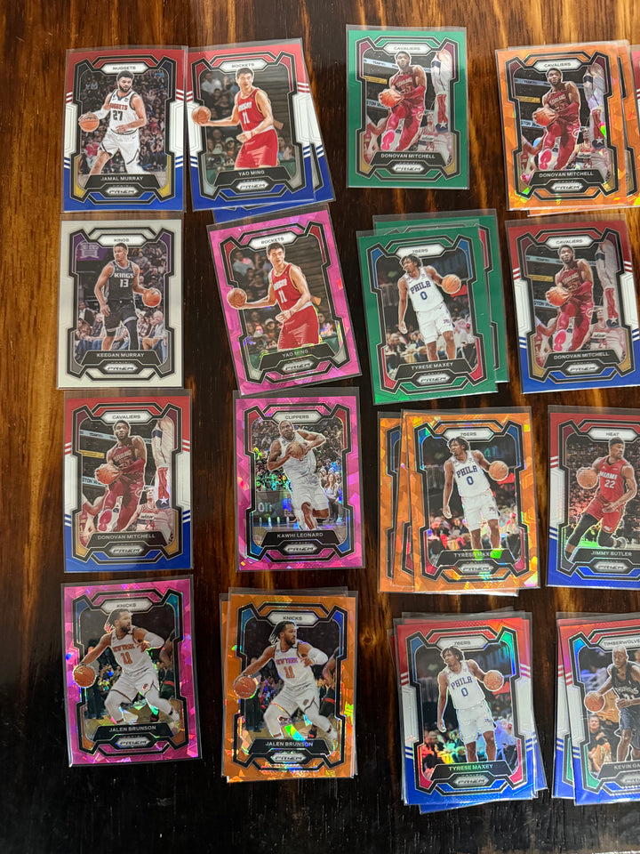 NBA Basketball Prizm Retail Lot