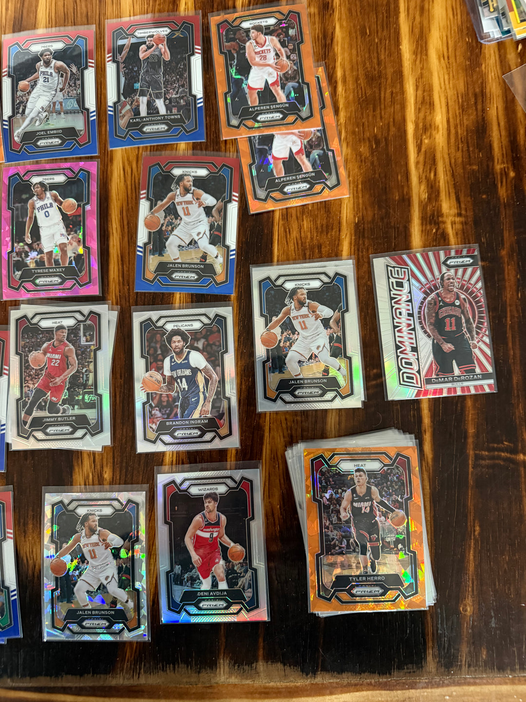 NBA Basketball Prizm Retail Lot