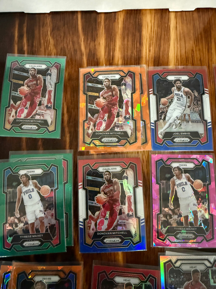 NBA Basketball Prizm Retail Lot