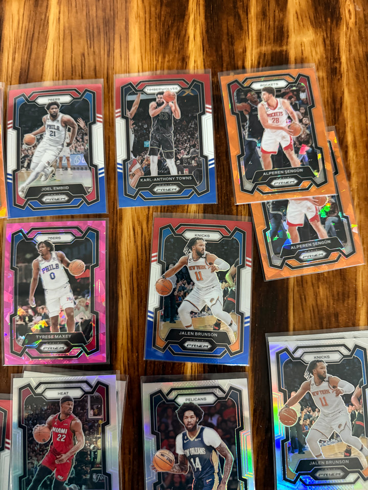 NBA Basketball Prizm Retail Lot