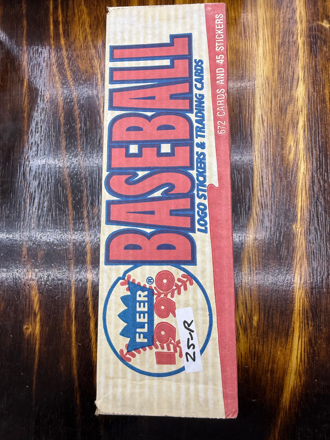 1990 Fleer Baseball Fleer Logo Stickers & Trading Cards