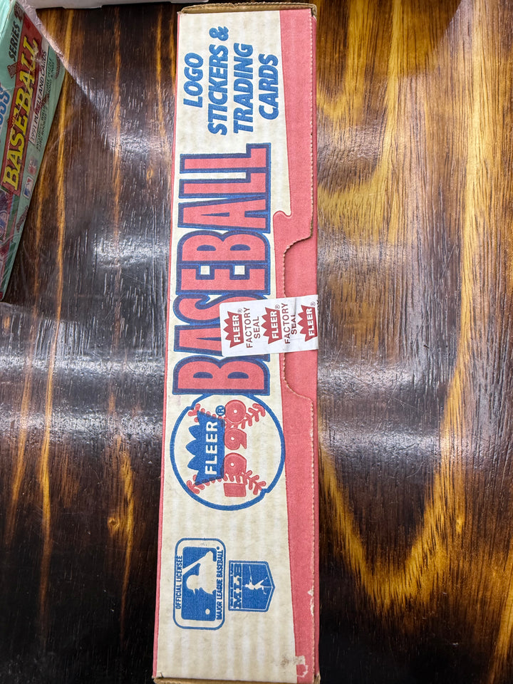 1990 Fleer Baseball Fleer Logo Stickers & Trading Cards