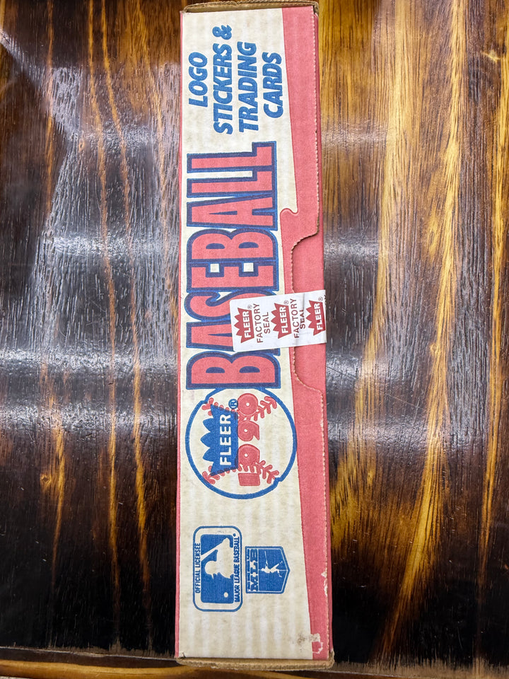 1990 Fleer Baseball Fleer Logo Stickers & Trading Cards