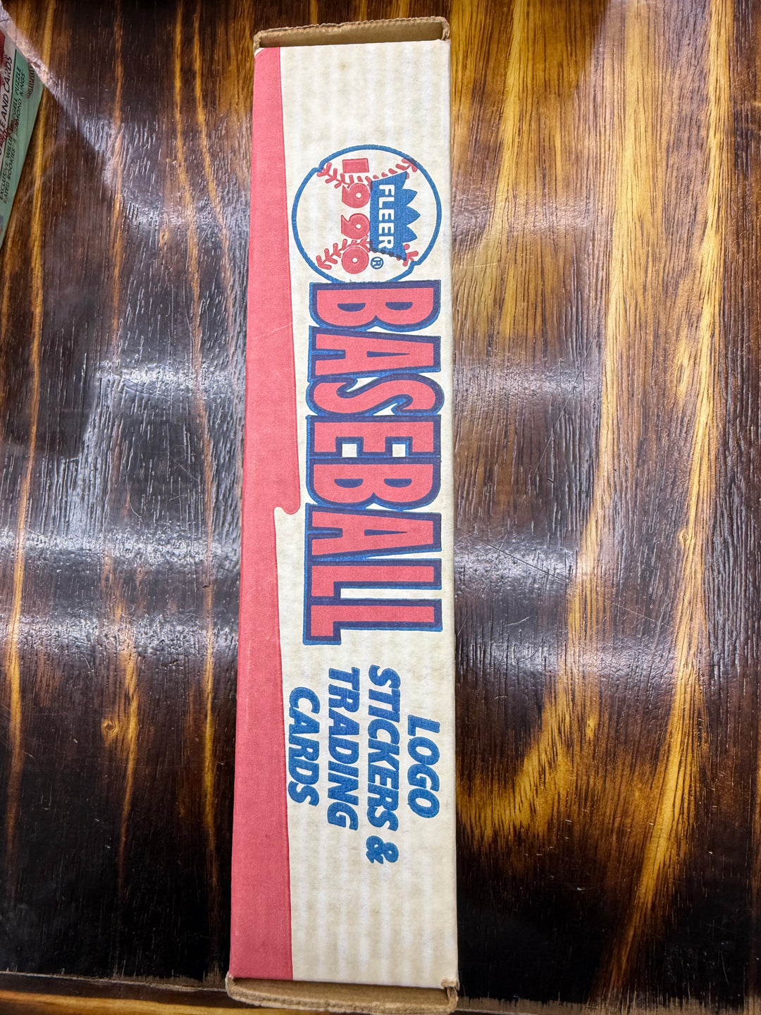 1990 Fleer Baseball Fleer Logo Stickers & Trading Cards